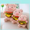 Entzückendes Hamburger Schwein Plüschtier Weiche Stofftierpuppe für Kinder Geburtstagsgeschenk