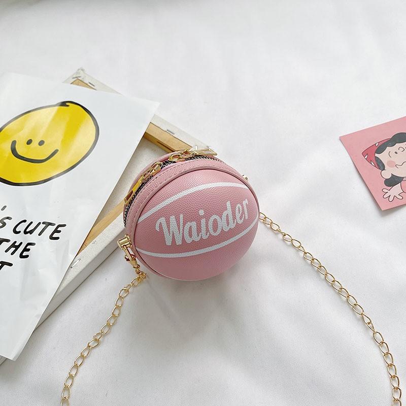 Children's Chain Bag, Shoulder Bag, Crossbody Bag, Loose Change, Small Round Bag