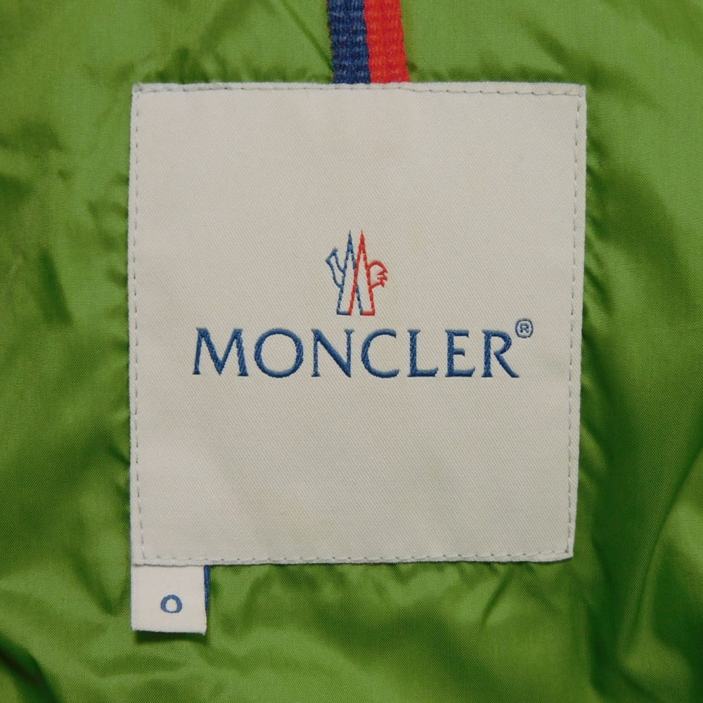 Used 12262 ZEED 43330 50 68959 7865 0 Logo Patch Gilet Button Zipper Pepper Japan Nylon Lat Green Men's from Japan