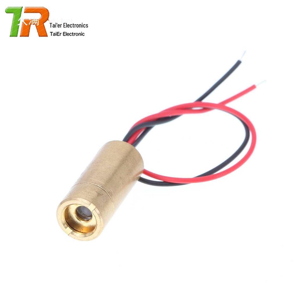 3V-5V 5mW Red Dot & Line Laser Diode, Copper Semiconductor, 6-12MM Diameter