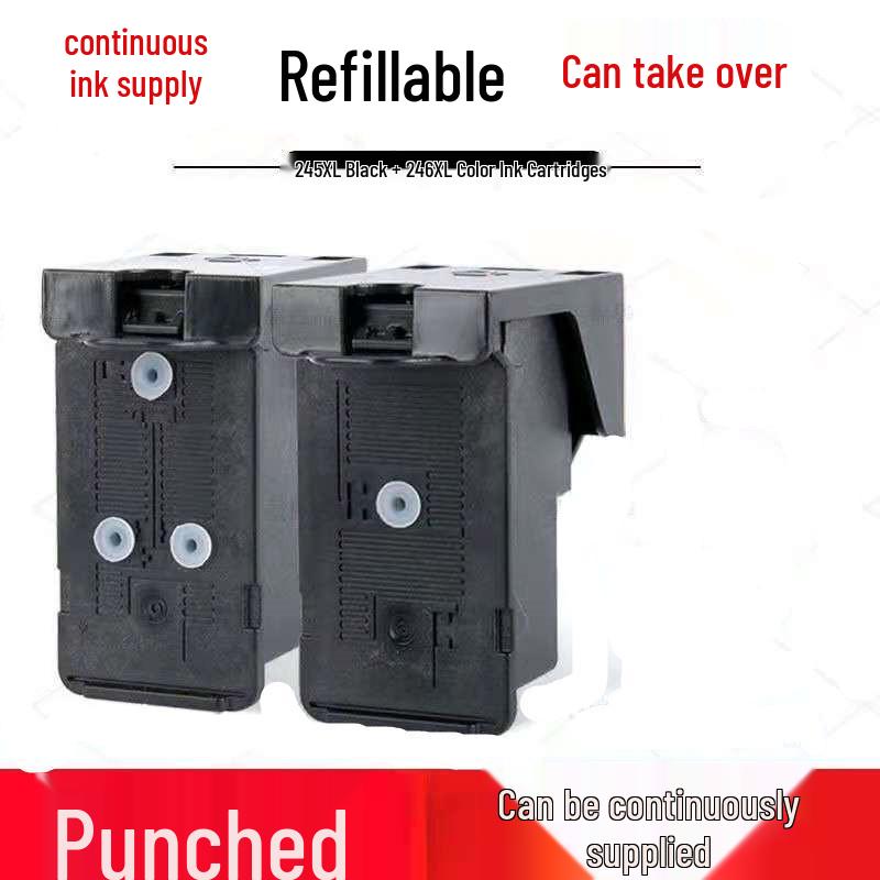 Refillable Color Cartridge for Canon Printer