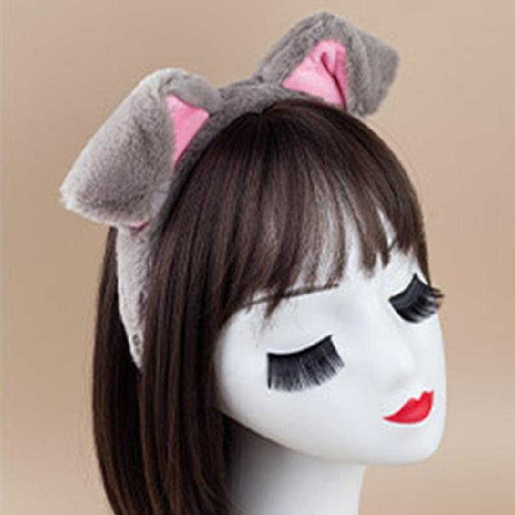 Adorkable Headband Cartoon Puppy Hair Hoop Eye-catching Headpiece Headwear for Halloween Cosplay Role Play