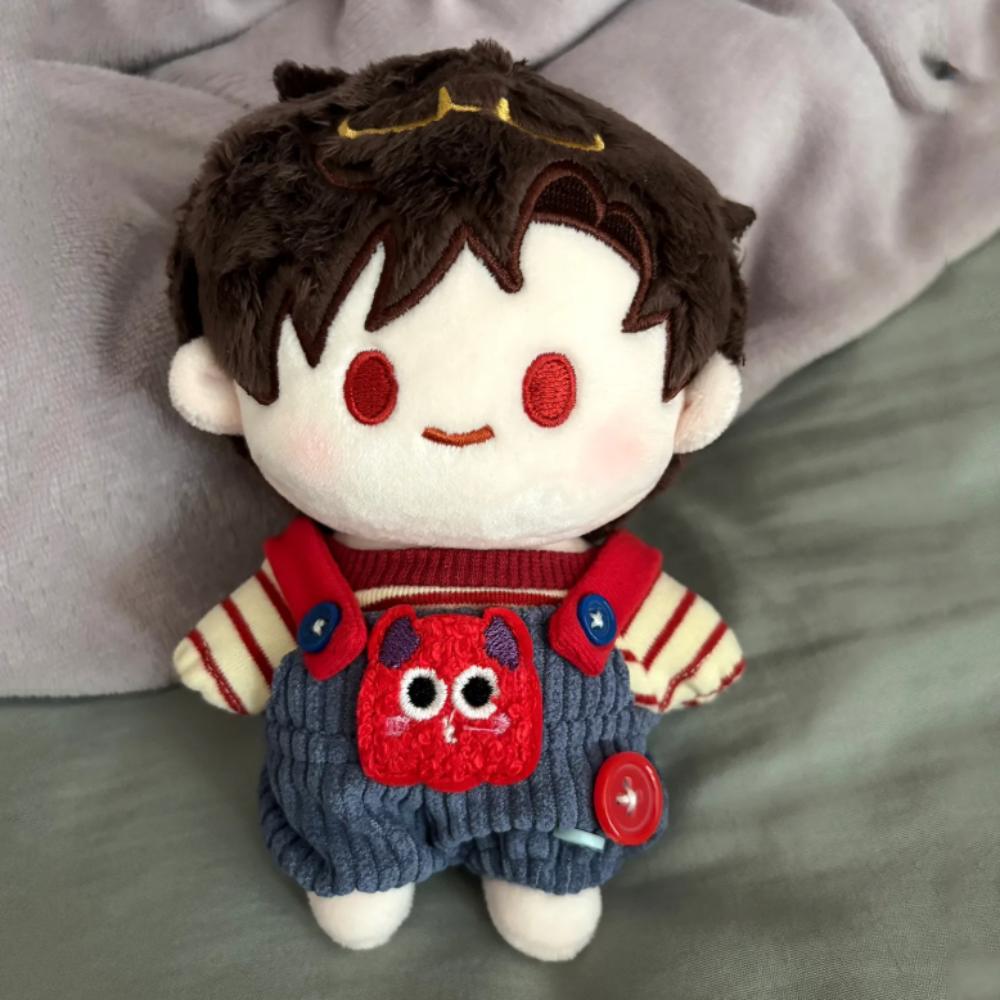 1 Set Striped Shirt 20cm Cotton Doll Clothes Rompers No Attribute Doll Clothes  20cm Cotton Doll
