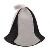 Anti Heat Sauna Hat Felt Sauna Hat Protecting Hair Shower Cap Hair Turban Quickly Drying Bathroom Parts