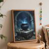 Halloween Magic Cauldron Potion Digital Oil Painting Coloring Painting Hand Painting Home Decoration