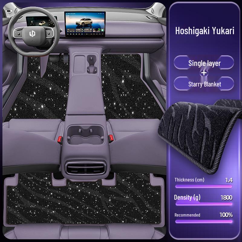 Eco-Friendly, Double-Layer, Fully Enclosed Floor Mats for Leapmotor C10.