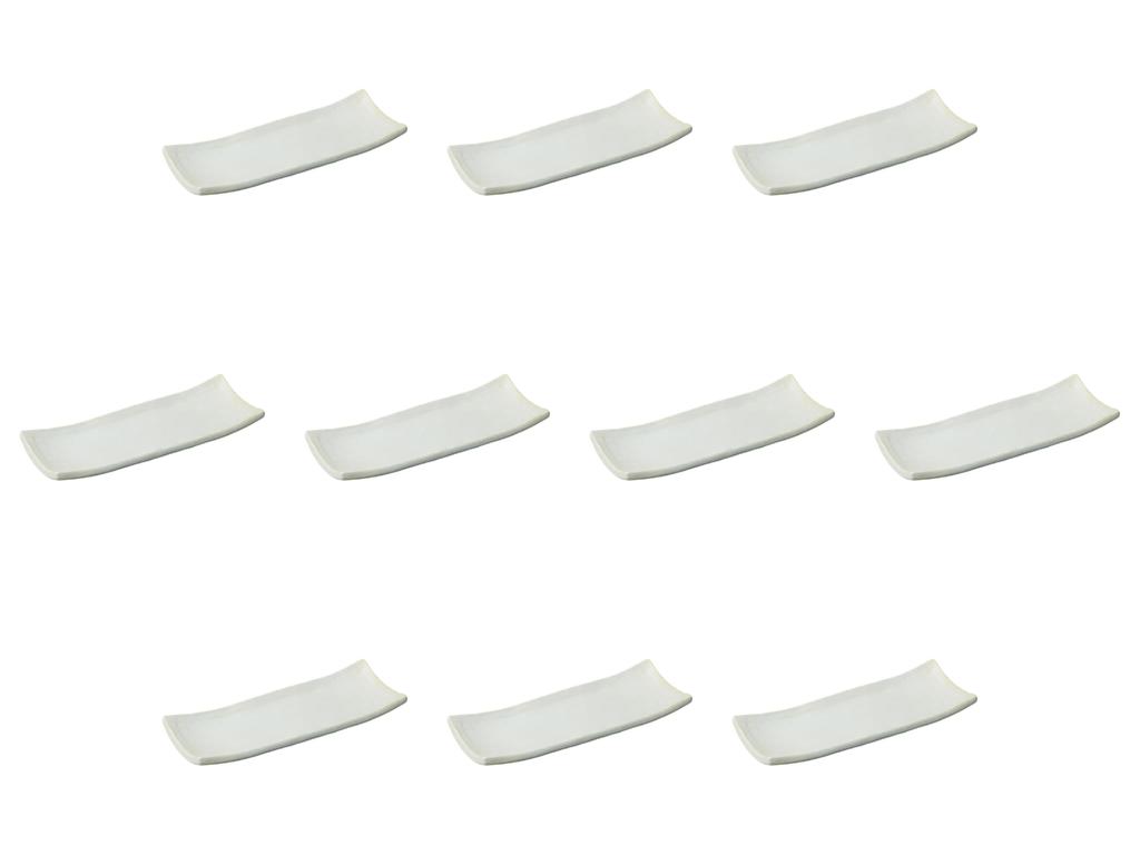 Set of 10 Water Cloud Protruding Plates x x Protruding Plates Setomonohonpo [25 9.5 2.7 cm]