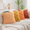New Embroidered Hair Maple Leaf Pillow Case Home Living Room Sofa Decoration Cushion Cover Ins Bedside Office Pillow