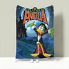 Coperta Leggera in Flanella Disegno Anatra C-Count Duckula 240g Morbida e Delicata sulla Pelle per Rinfrescarsi in Estate