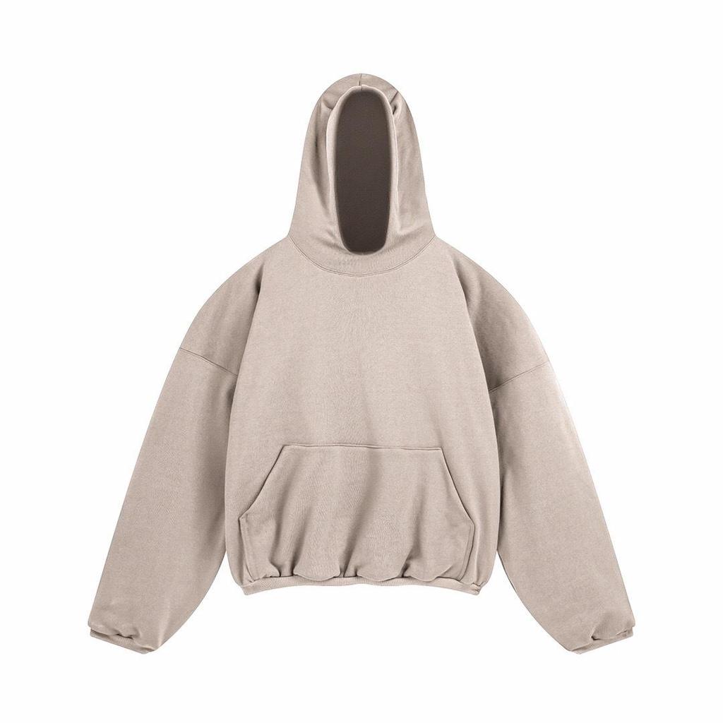 2024 Autumn/Winter Kanye Double-Layer Cotton Unisex Loose Hoodie