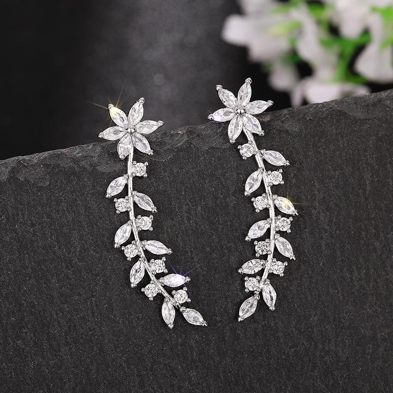 Flower Petal Ear Hook Earrings - Inspired by Song Hye Kyo
