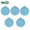 10PCS Coaster Car Coaster Universal Silicone Mat for Car Water Cup Auto Anti-Slip Pad Drink Holder Mat Car Interior Accessories