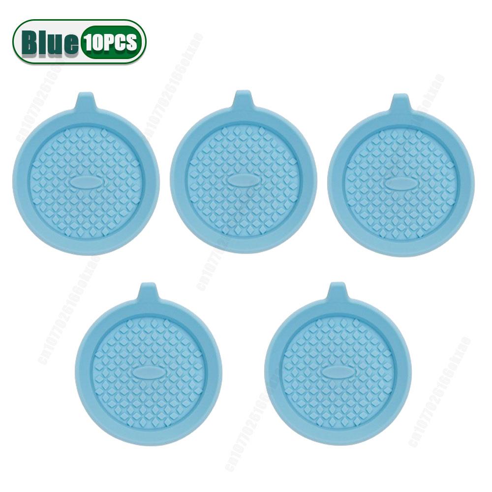 

10PCS Coaster Car Coaster Universal Silicone Mat for Car Water Cup Auto Anti-Slip Pad Drink Holder Mat Car Interior Accessories
