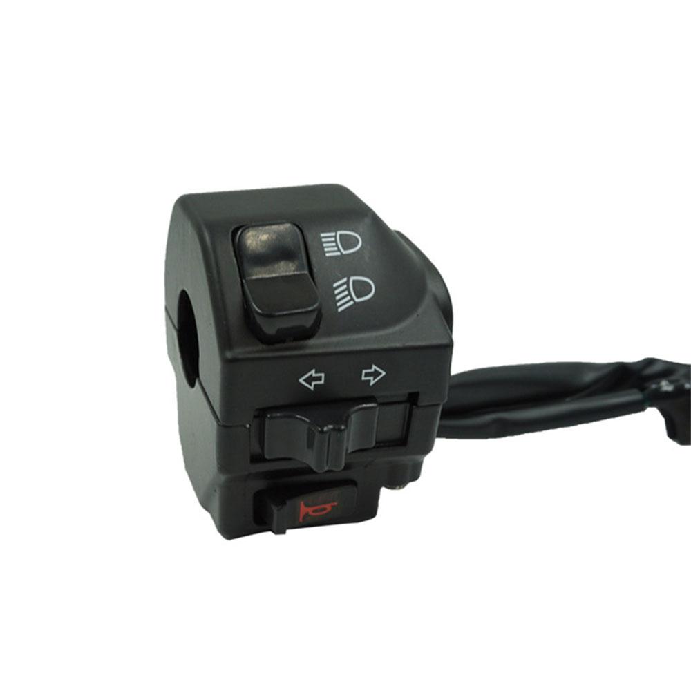 1 Set of 2pcs Motorcycle Switch Assembly Handle Bar Indicator Control