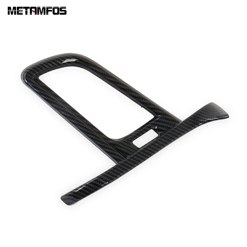 For Toyota Camry 2018      Carbon Fiber Side Front Air Condition Vent Outlet Cover Trim Interior Accessories