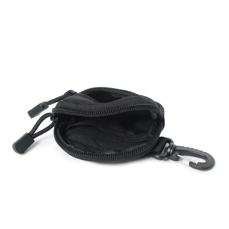 Outdoor Portable Headphone Protective Bag For Airpods 4 3 2 Pro 2 Galaxy Buds 3 Pro/ Buds 3 Wallet Round Small Hanging Bag