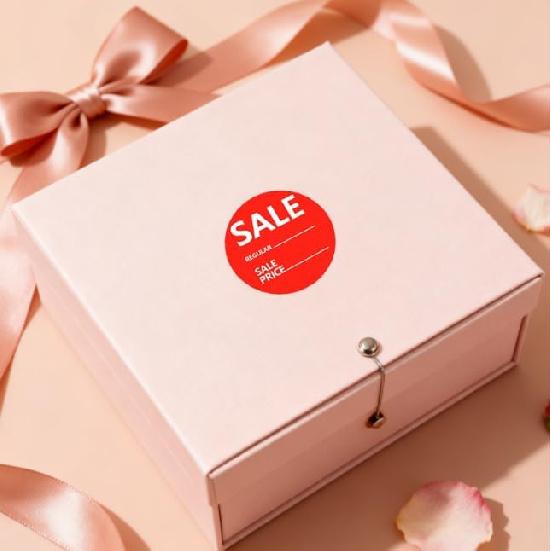 Regular Price Stickers,2 Inch Sale Price Sticker,Red Yellow Price Stickers for Retail Store,504 Pcs/Pack