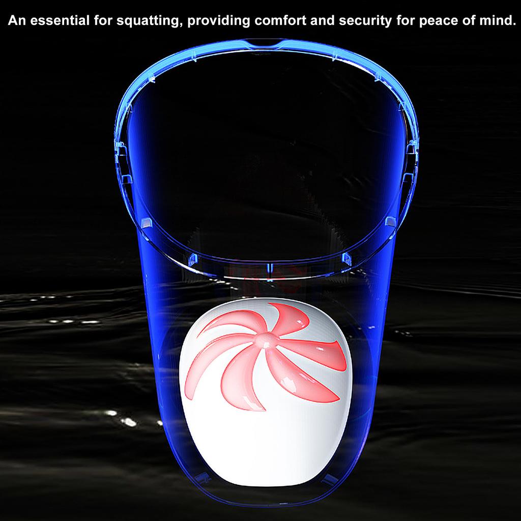 EPP Toilet Chair Bedside Commode Chair Multifunctional Shower Chair with Solid Bucket for Elderly Pregnant Women Gray