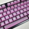 XDA Height 128Keys Keycaps Set In Gradual Change Color Cyber Type Keycap Enhances Typing For Mechanical Keyboards