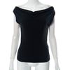 Sommer Schwingender Ausschnitt Ärmellos Sexy Rückenfrei Weste T-Shirt Neue Mode Elegant Slim Fit Einfarbiges Oberteil Damen Lässig Einfache Bluse Damenbekleidung