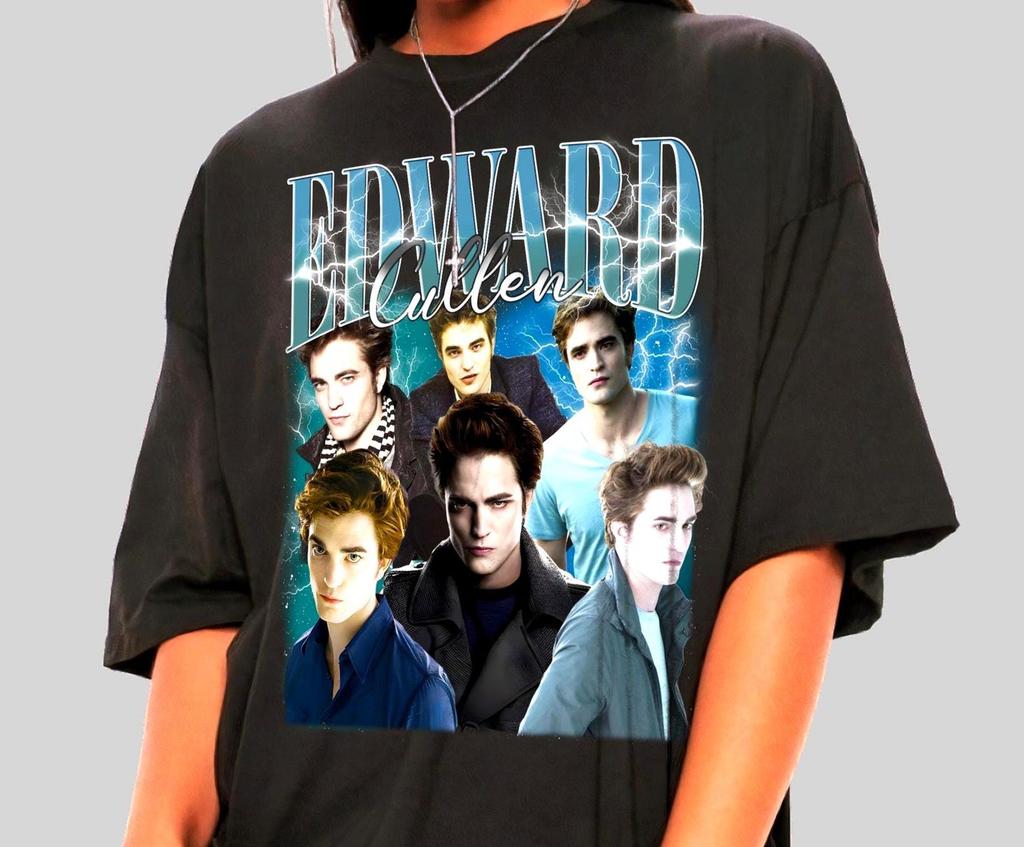 Unisex Edward Cullen Shirt - Vampire Tv Show,Robert Pattinson Tee,Beward Tshirt,Bella Swan