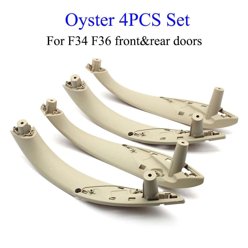 4PCS/2PCS Interior Left Right Door Handle Cover Panel Set For BMW 3 4 Series F30 F31 F32 F33 F34 F35 F36 2013-2018