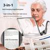 High Definition Magnifier Led Reading Magnifying Glass with Light, Multifunctional Hanging Neck, Handheld Desktop Charging