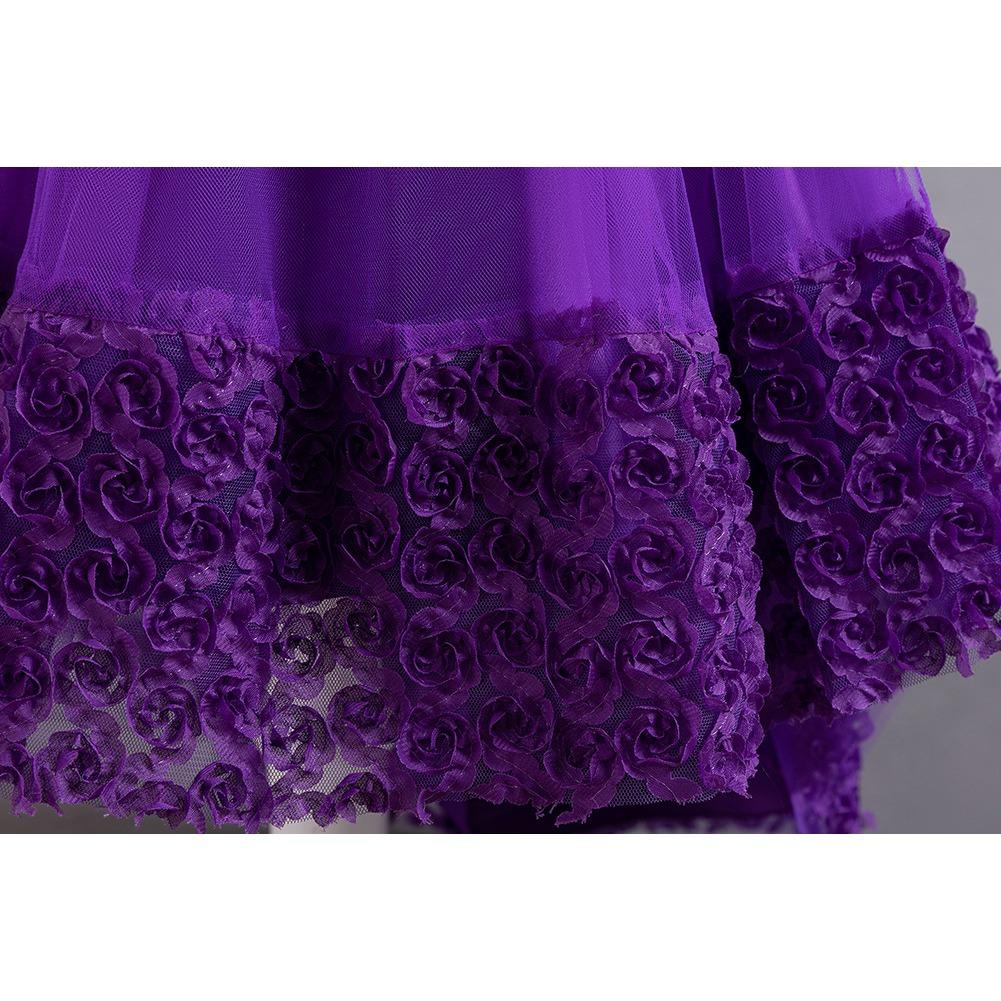 Children's Princess Dress Rose Flower Girl Wedding Dress Trailing Dress June 1 Children's Performance Dress  Little Girl's Favourite Dress Dresses