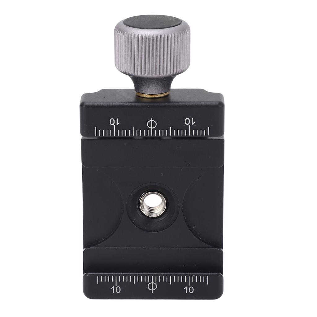 Clema Universală cu Eliberare Rapidă Aliaj Aluminiu Filet 1/4 inch 3/8 inch Caneluri Duble Anti-Alunecare Rapid