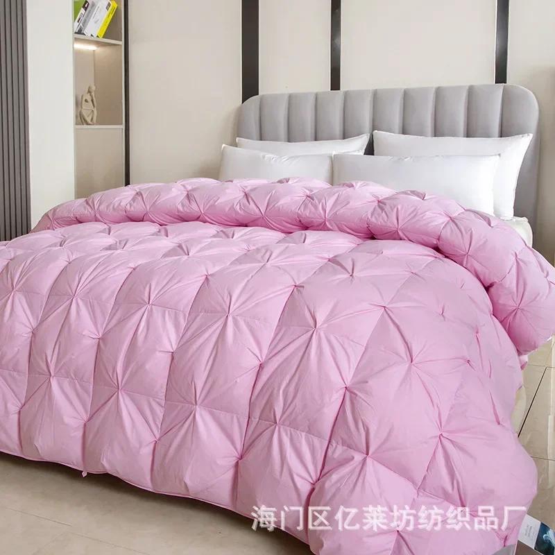 Cotton duvet 95 white goose down winter quilt cotton hotel spring and autumn quilt core gift winter quilt