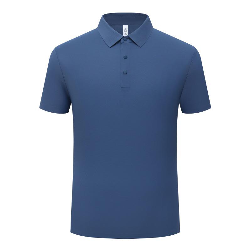 Herren Stretch-Poloshirt aus Eis-Seide: Sommerlich leicht, hochwertig Business Casual, kurzärmlig, Umlegekragen