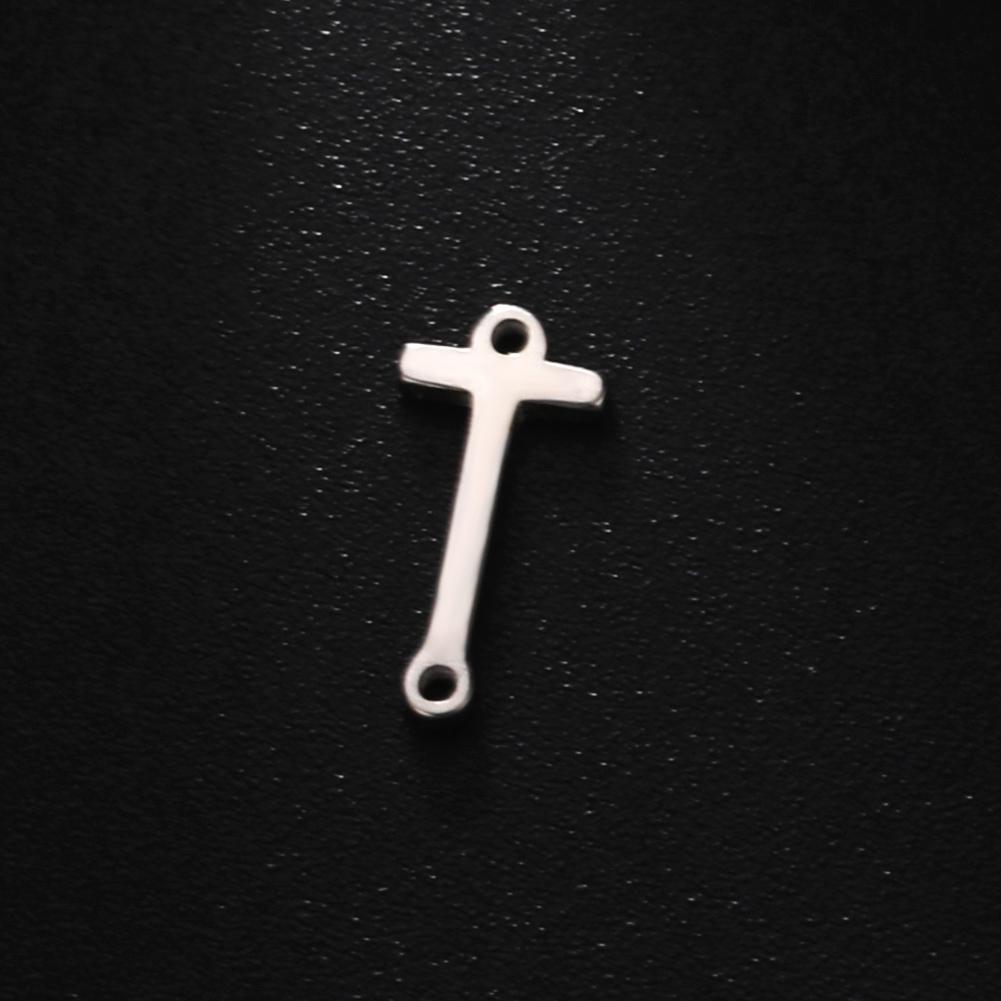 Cazador 5 Pcs/Lot Stainless Steel Gold Color Capital Letter DIY Charms for Jewelry 26 A-Z Alphabet Pendant for Necklace Bracelet