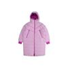 Sportbekleidung Daunenfüllung City Ready Lang Kapuze Warm Daunenjacke Winter Damen Oberbekleidung Leuchtend-Lila BV3138-551