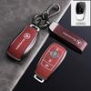 VFO1   For Mercedes-Benz TPU Car Key Cover E-Class/Class E300L/C260L/A200L Car Key Decorative Leather Pattern All-Pack Protective Case