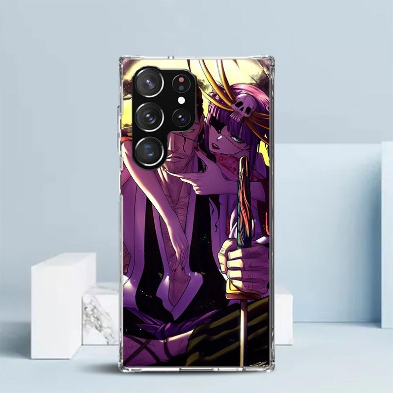 Bleach Kyoraku Shunsui Phone Case For Samsung Galaxy S24 S25 Edge S26 Ultra S22 S23 Plus S21 + S20 FE Soft TPU Back Cover Galaxy
