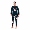 Christmas Family Matching Outfits Cute Santa Soft Loose Christmas Pyjamas Set Top+Pants Printed Adult Kids Loungewear Dad Mom