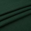 Bottle green linen fabric