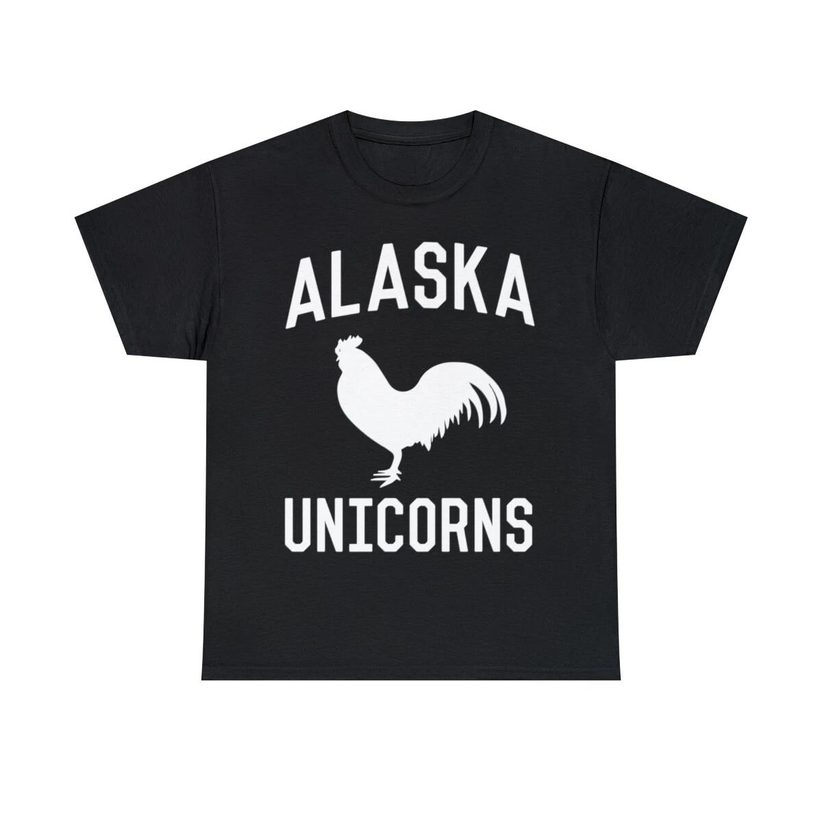 Alaska Unicorns Graphic Tee Shirt, S-5XL 4XL