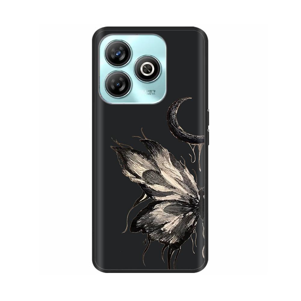 For ZTE Blade A75 4G Casing Phone Cases Cartoon Full Coverage Back Cover Soft Liquid Silicone Case For ZTE Blade A75 Cover A 75
