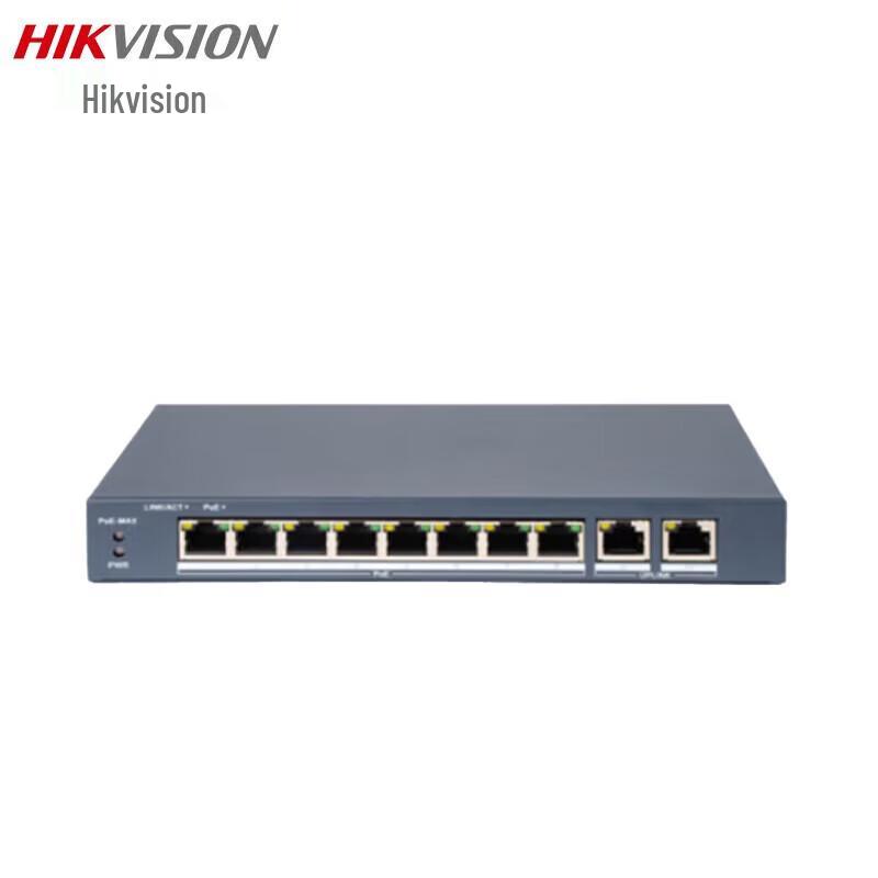 

Hikvision 10-Port Gigabit PoE Managed Switch