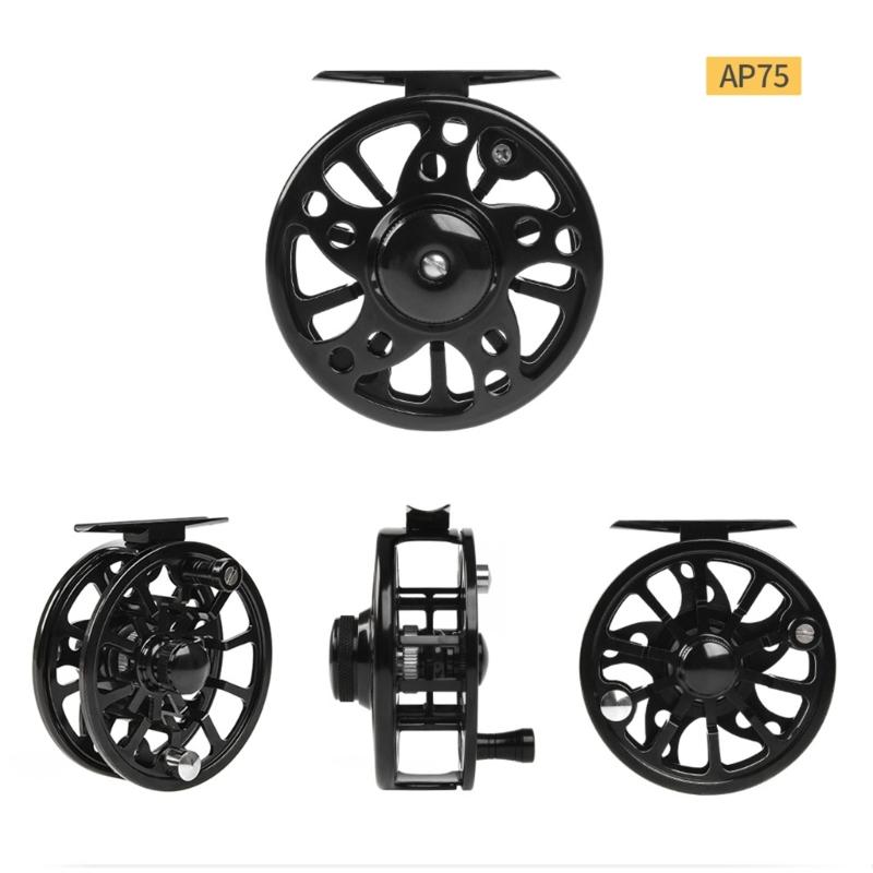 Fly Fishing Reel and Spare Spool, 2+1BB 1:1 Aluminum Alloy Body Spool 3/4 5/6 7/8 Right Left Hands Exchange Fishing Reel