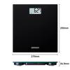 Omron Bathroom Scale, Black, HN-300T2-JTBK. Smartphone connectivity, automatic data transfer, automatic recognition, measurement starts simply by step