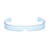 New fashion integration future science fiction punk sunglasses jelly rimless glasses personalized street photography trend accessories