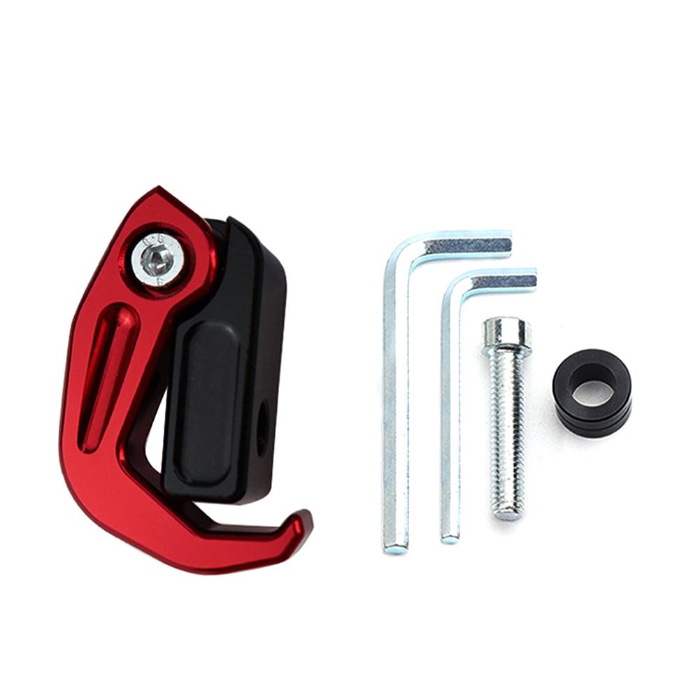 Aluminum Alloy Motorcycle Handlebar Luggage Helmet Hook Mount Foldable Motorbike Scooter Holder Bag Hanger With Screw