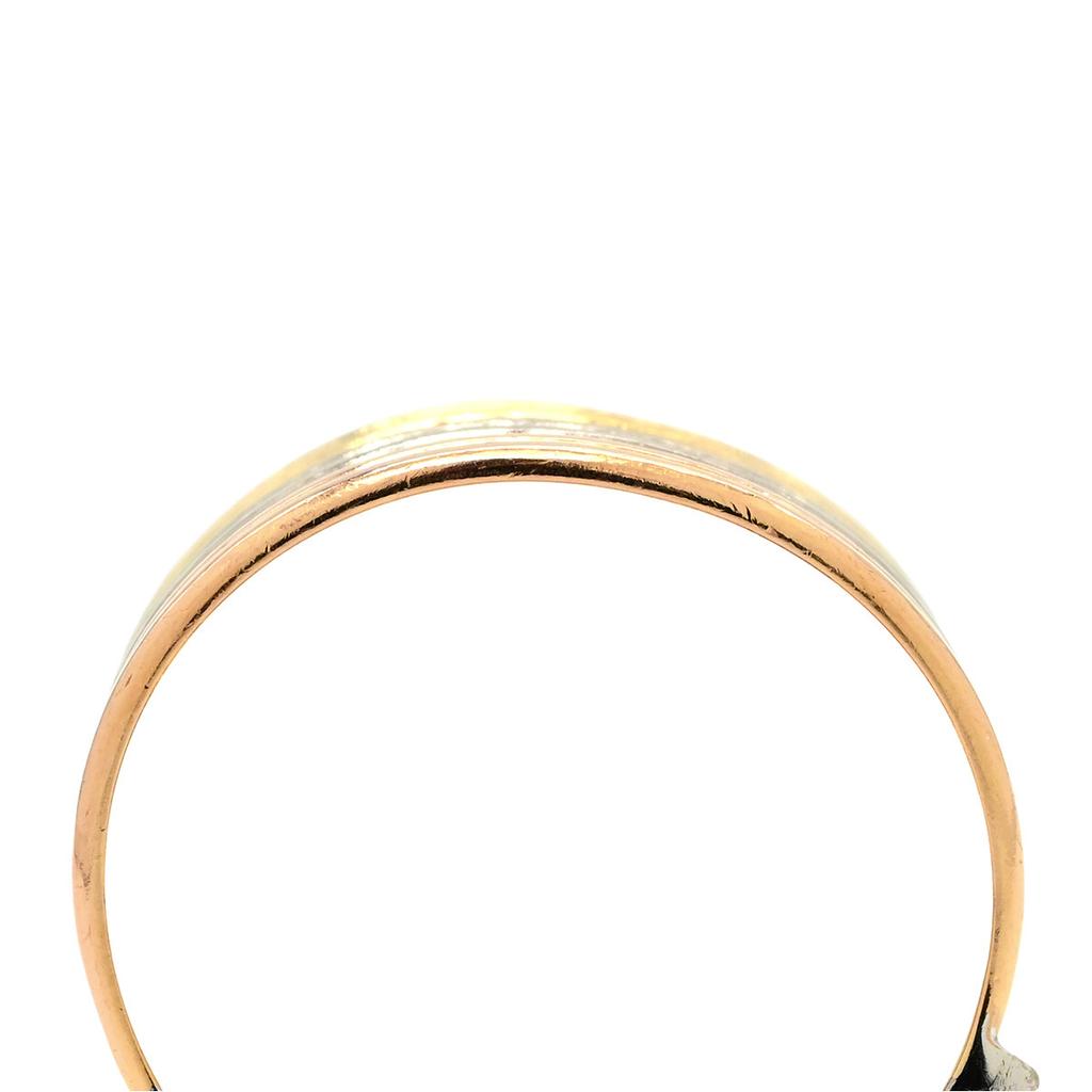 Cartier - 2C 2C Three-Color DiamondRing ring 18K Yellow Gold/18K Pink Gold #13(JP Size) Array