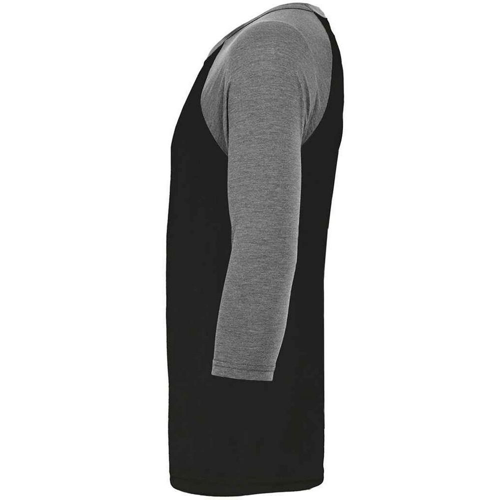 Canvas Unisex Adult 3/4 Sleeve Baseball T-Shirt