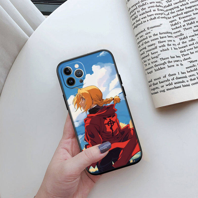 MH62 Fullmetal Alchemist Phone Shell Case for iPhone 7 8 11 12 13 14 15 16 17 16E XS Pro Max XR X SE Air