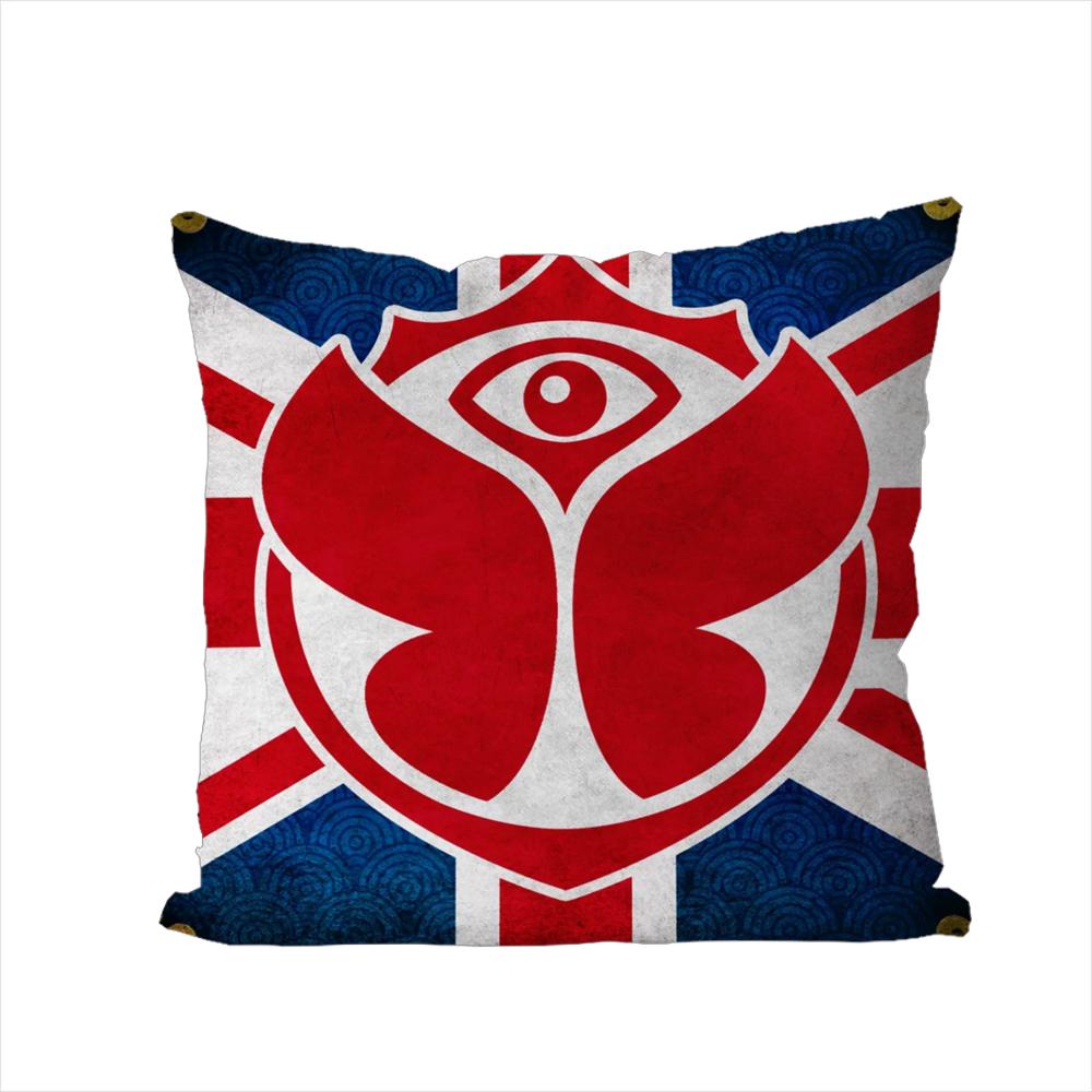 

TOMORROWLAND Music Festival Pillow Case For Car Sofa Decorative Home Doublesided Print Plush Square Throw Pillow Cushion Cover 30x30cm