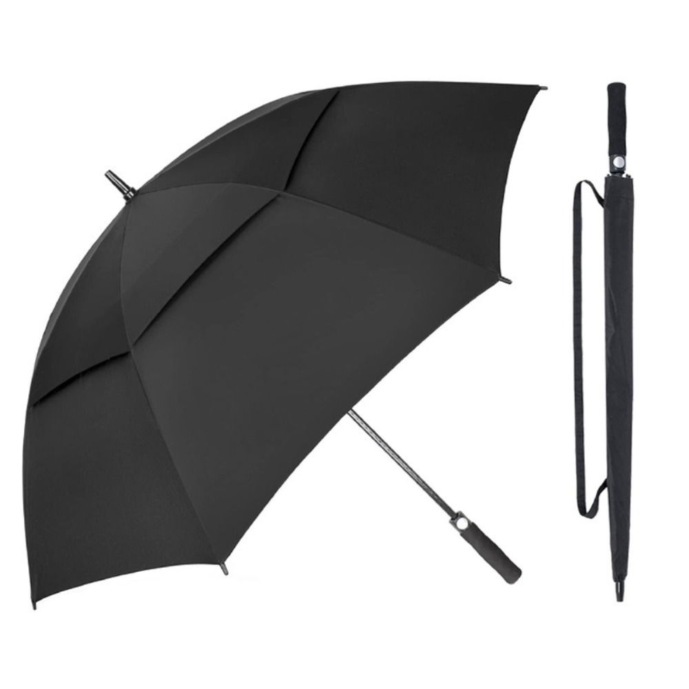 Double Canopy Golf Umbrella Windproof Automatic Open Umbrella Extra Large Umbrella  Outdoor Sports