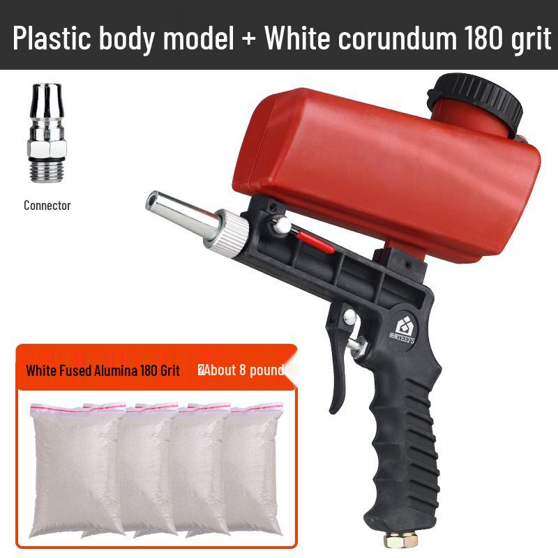 Tianfeng Handheld Pneumatic Sandblasting Gun - Rust Remover & Metal Refurbisher